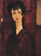Amedeo Modigliani, Portrait of a Girl (mk39)